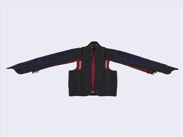 土耳其 黑地刺繡外袍