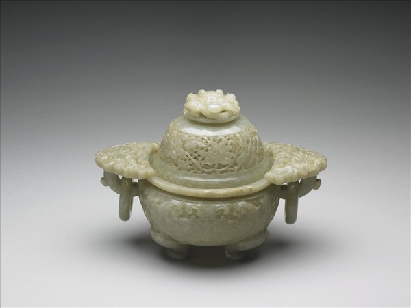玉獸面紋爐