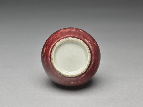 霽紅釉膽瓶