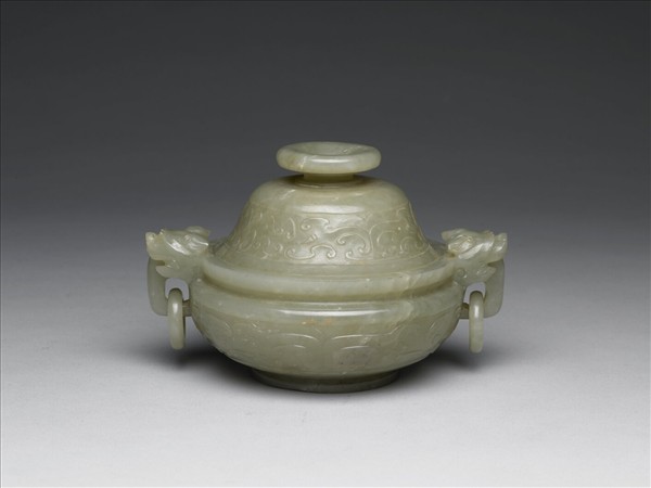 玉獸面紋爐