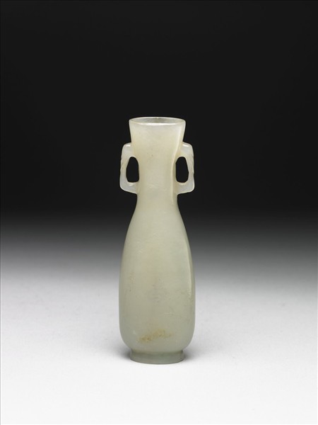 玉雙耳瓶