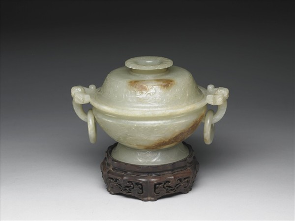 玉獸面紋爐