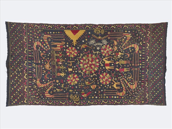 印度 波卡麗刺繡頭巾