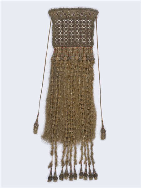 印度 金線刺繡婚禮面罩