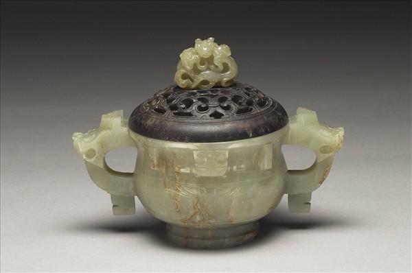 玉獸面紋爐