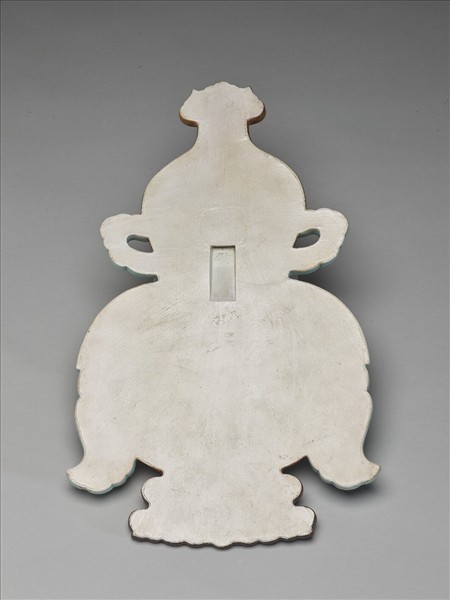 粉彩描金大吉葫蘆式掛屏