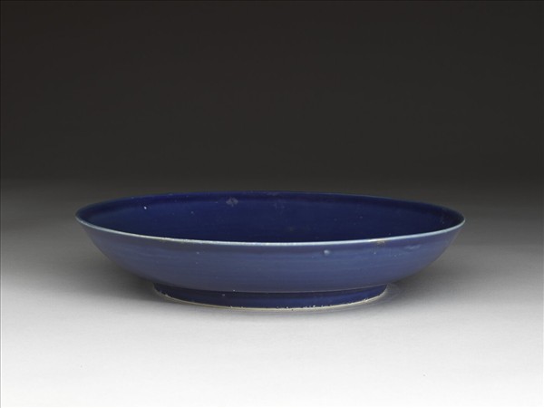 霽青釉盤
