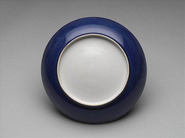 霽青釉盤