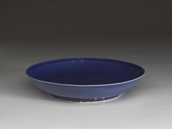 霽青釉盤