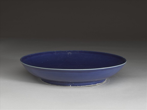 霽青釉盤