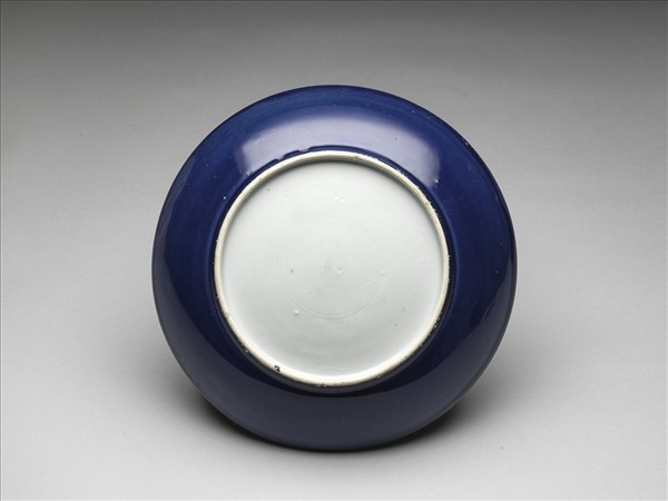 霽青釉盤