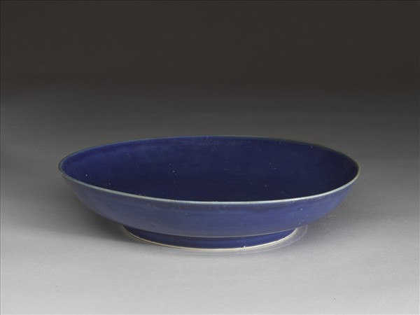 霽青釉盤