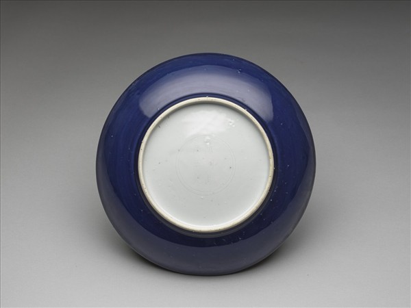霽青釉盤