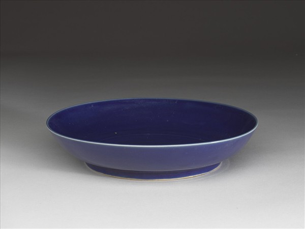 霽青釉盤