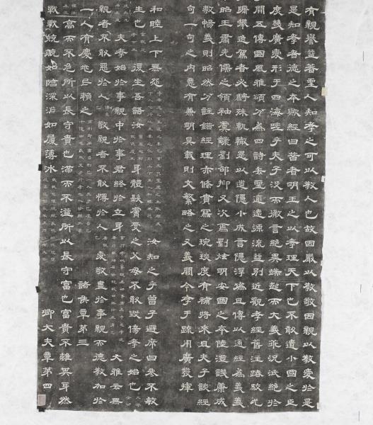 唐開元天寶聖文神武皇帝注孝經台碑墨拓本