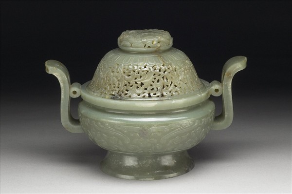 玉獸面紋爐