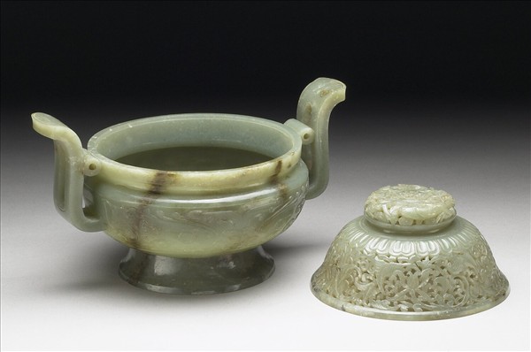 玉獸面紋爐
