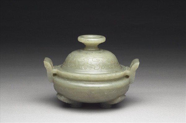 玉獸面紋爐
