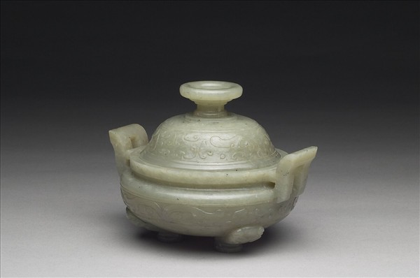 玉獸面紋爐