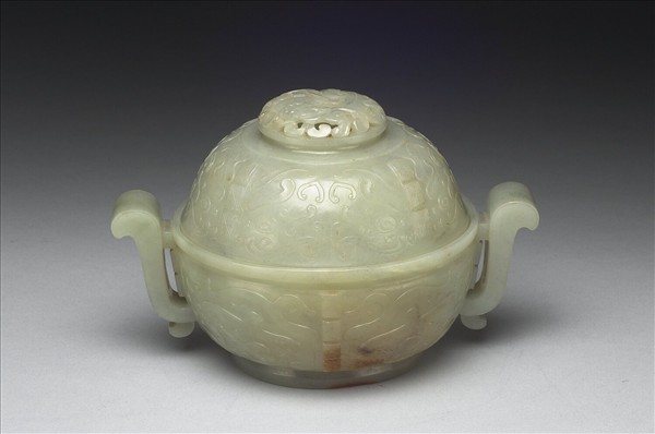 玉獸面紋爐
