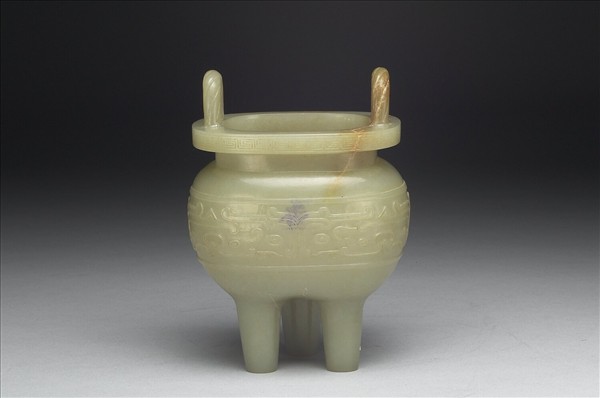 玉獸面紋爐