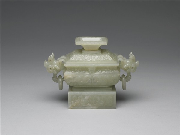 玉鳥紋簋形爐