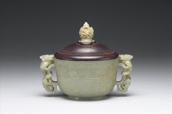 玉獸面紋爐