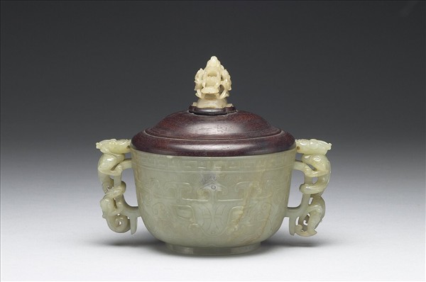 玉獸面紋爐