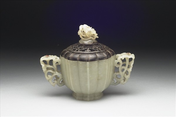 玉蓮瓣式雙耳爐