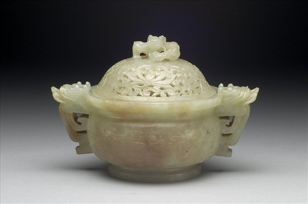 玉獸面紋爐