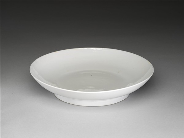 甜白釉盤