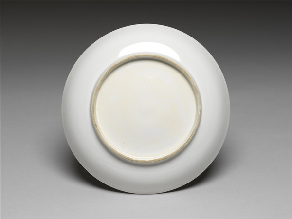 甜白釉盤