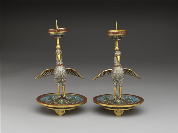 掐絲琺瑯海宴河清燈