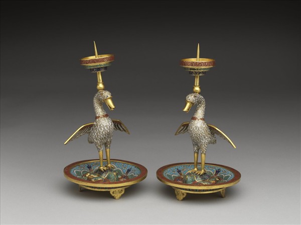 掐絲琺瑯海宴河清燈