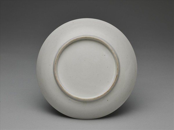 甜白釉盤