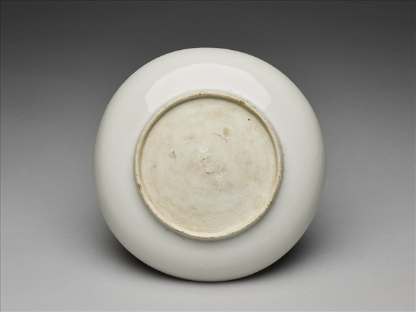 甜白釉盤