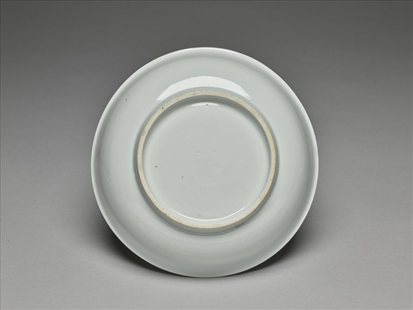 甜白釉盤