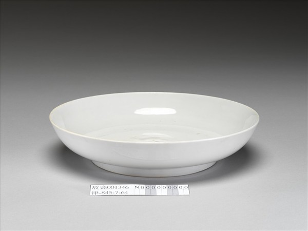 甜白釉盤