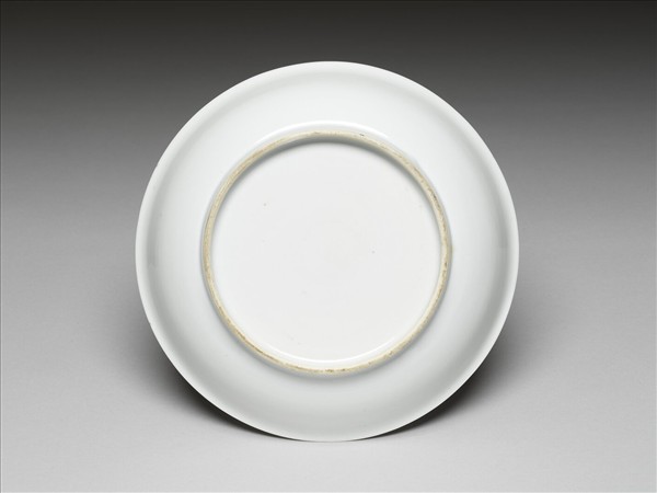 甜白釉盤