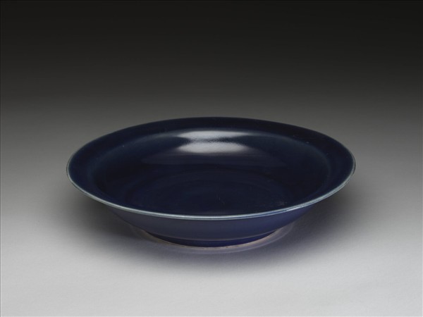 霽青釉盤