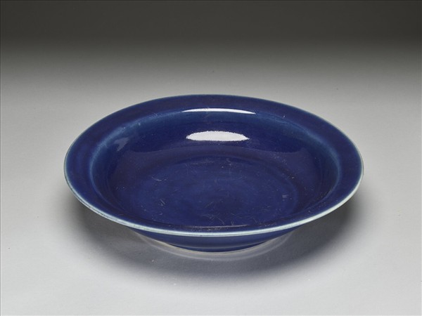 霽青釉盤