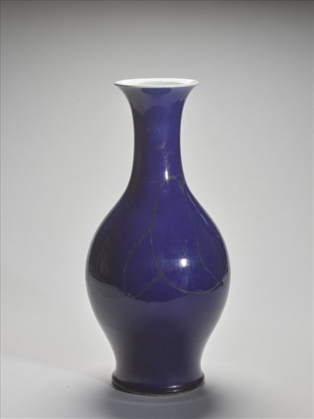 霽青釉瓶