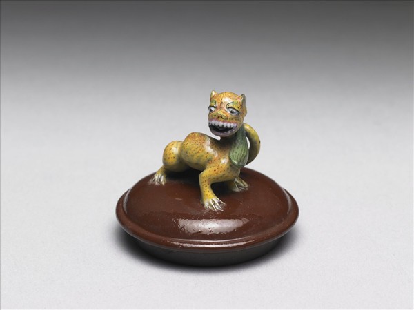 宜興胎畫琺瑯提梁壺