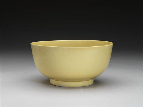 黃釉碗