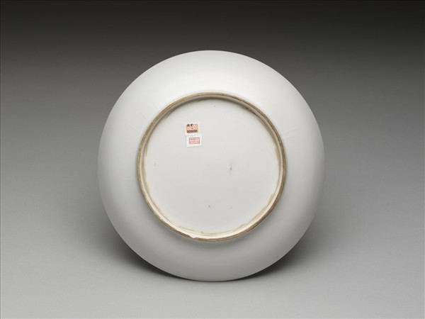 甜白釉盤