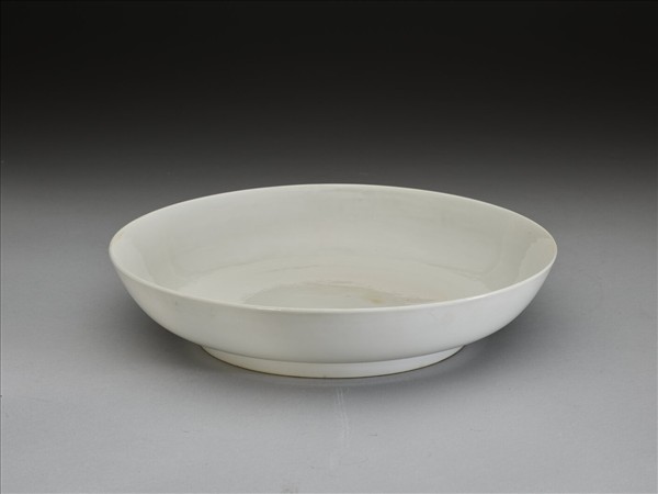 甜白釉盤