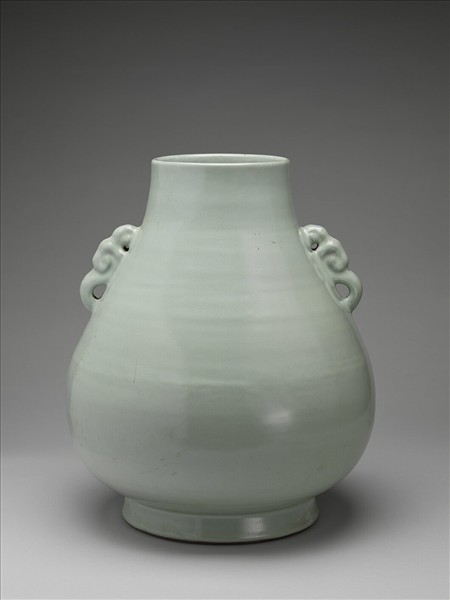 青瓷雙耳瓶