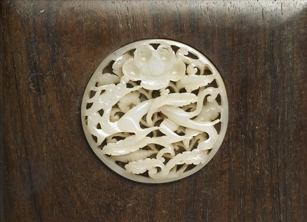 嵌玉御製詩木盒