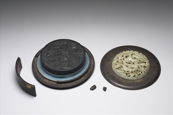 「蘭亭修禊圖」圓墨