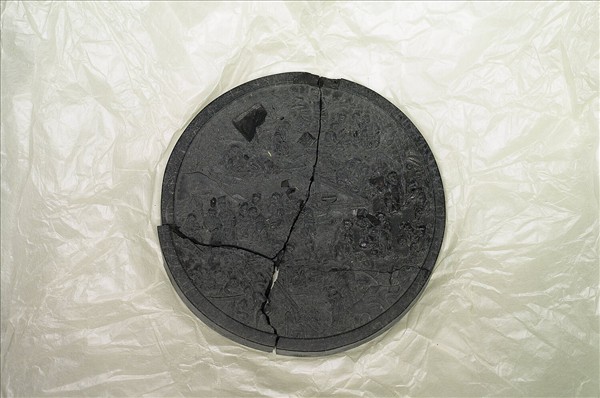 「百子圖」圓墨